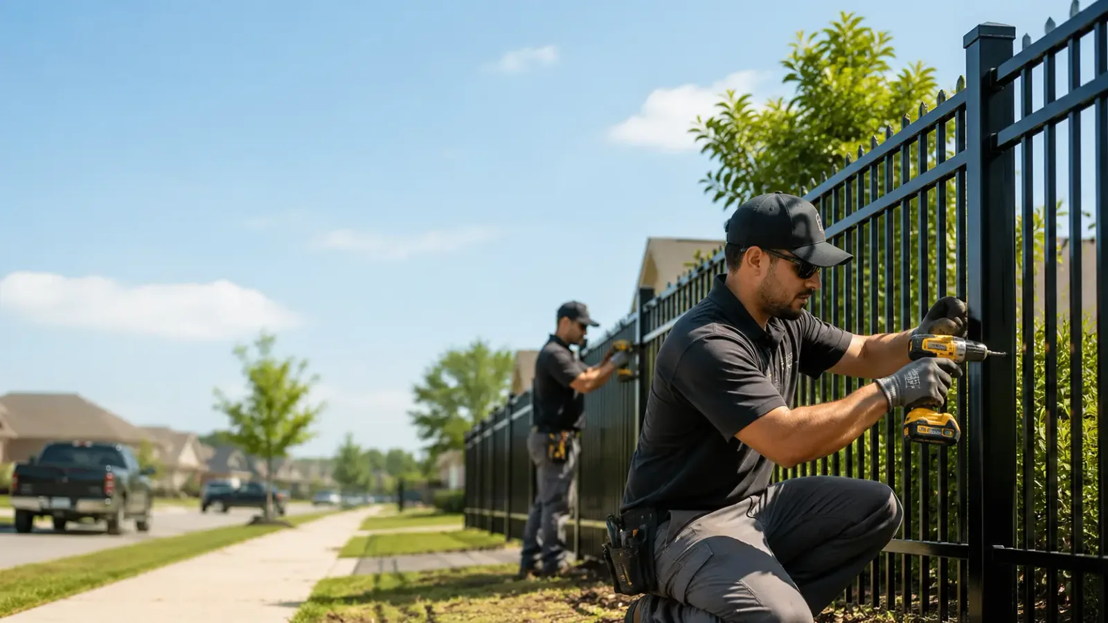 Metal Fence Installation in Swartz Creek, MI